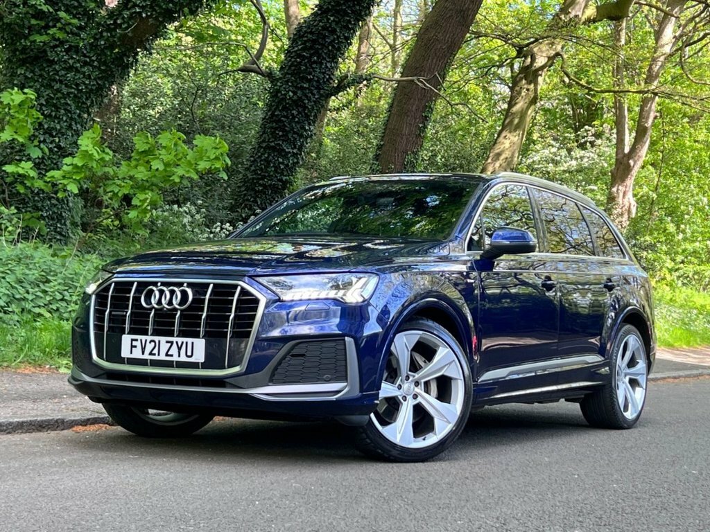Audi Q7 3L S Line FV21ZYU Blue #3