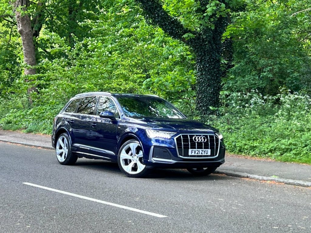 Audi Q7 3L S Line FV21ZYU Blue #4