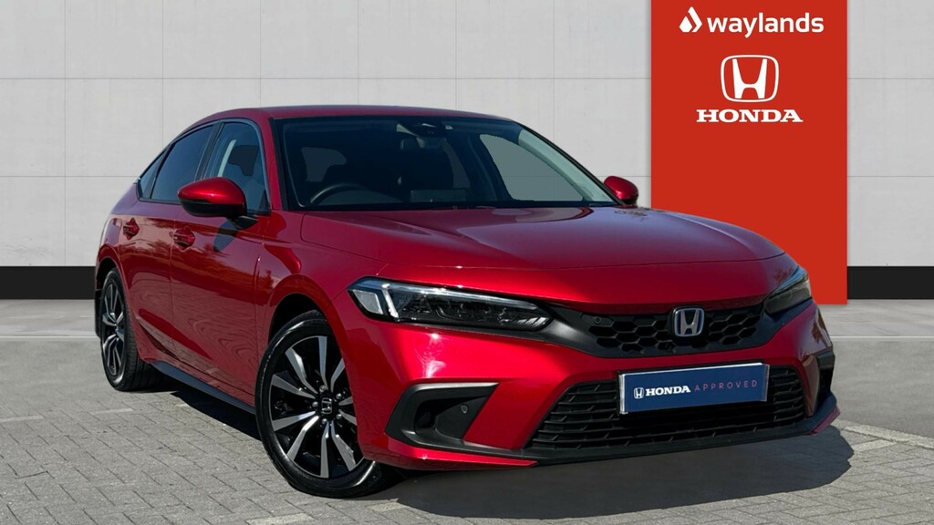 Honda Civic Honda Civic 2.0 Ehev Elegance Cvt Hatchback Red