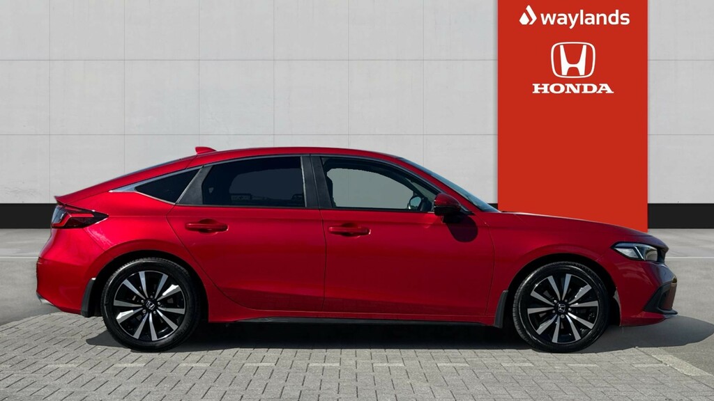 Honda Civic Honda Civic 2.0 Ehev Elegance Cvt Hatchback WM24UYD Red #5