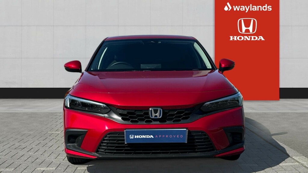 Honda Civic Honda Civic 2.0 Ehev Elegance Cvt Hatchback WM24UYD Red #6