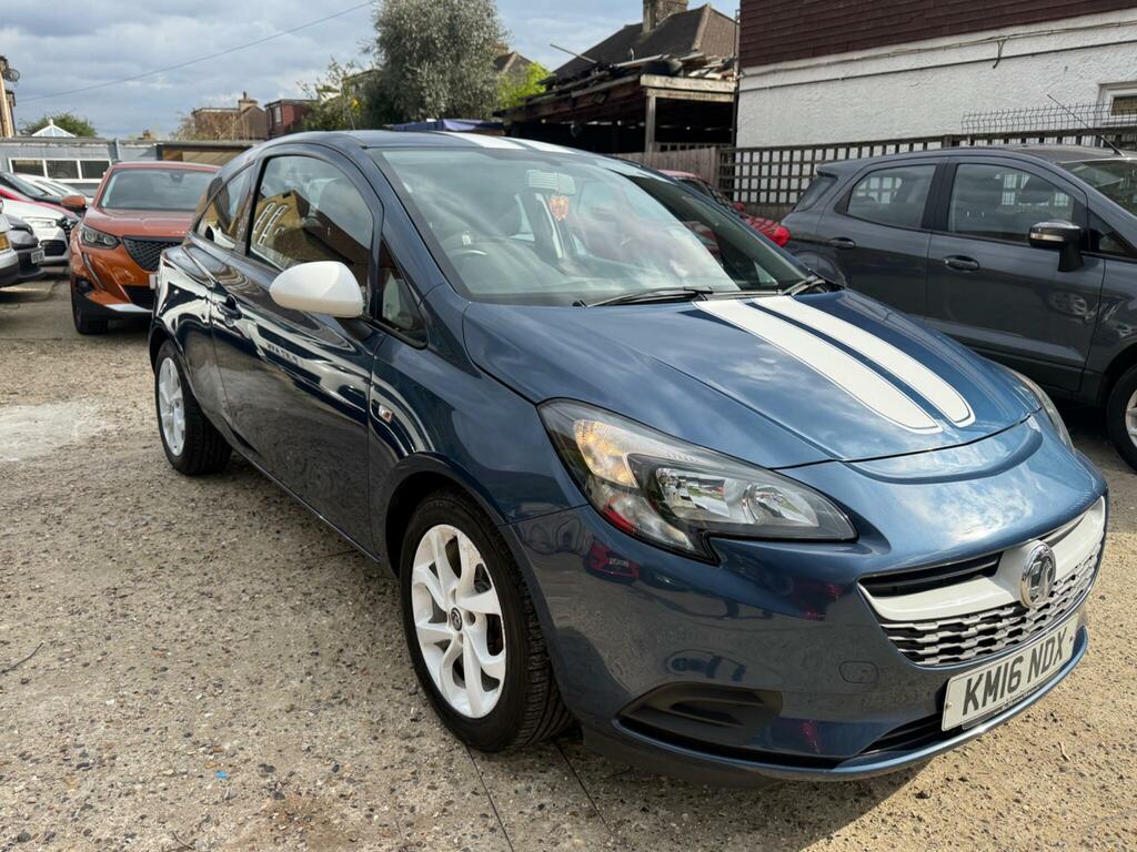 Vauxhall Corsa 1.2I Sting Euro 6 KM16NDX Blue #2