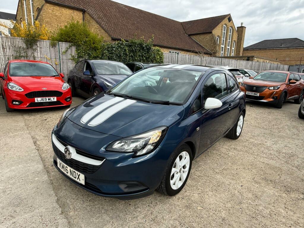 Vauxhall Corsa 1.2I Sting Euro 6 KM16NDX Blue #5