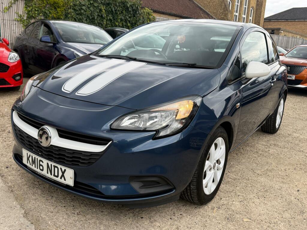 Vauxhall Corsa 1.2I Sting Euro 6 KM16NDX Blue #6