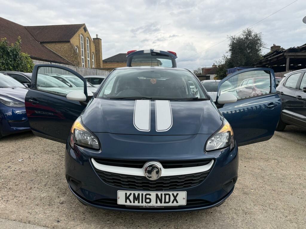 Vauxhall Corsa 1.2I Sting Euro 6 KM16NDX Blue #4