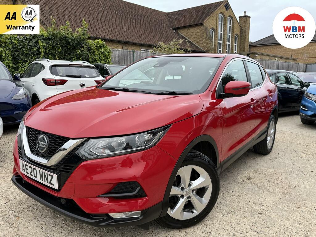 Nissan Qashqai 1.3 Dig-t Acenta Premium Euro 6 Ss Red