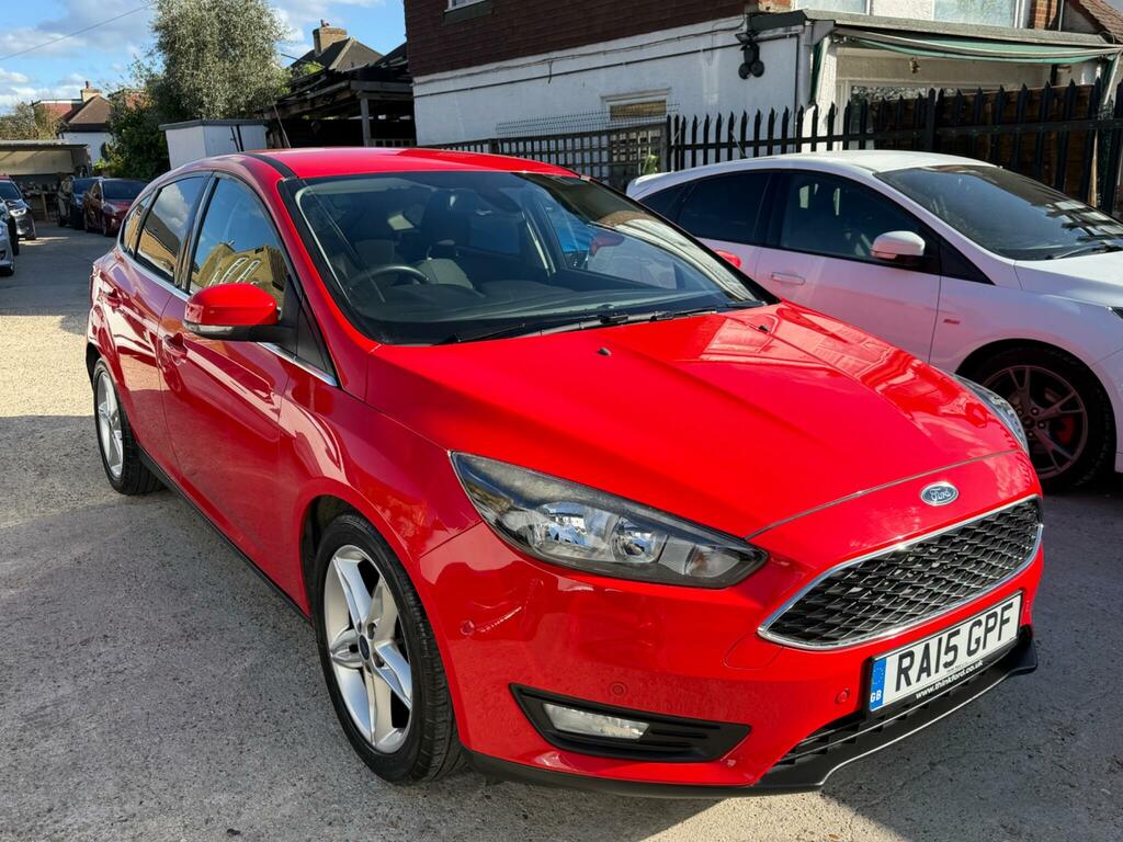 Ford Focus 1.0T Ecoboost Zetec Euro 6 Ss RA15GPF Red #2