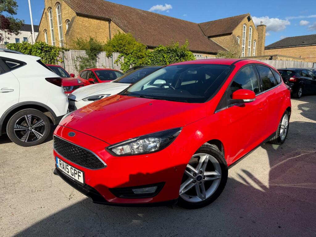 Ford Focus 1.0T Ecoboost Zetec Euro 6 Ss RA15GPF Red #5