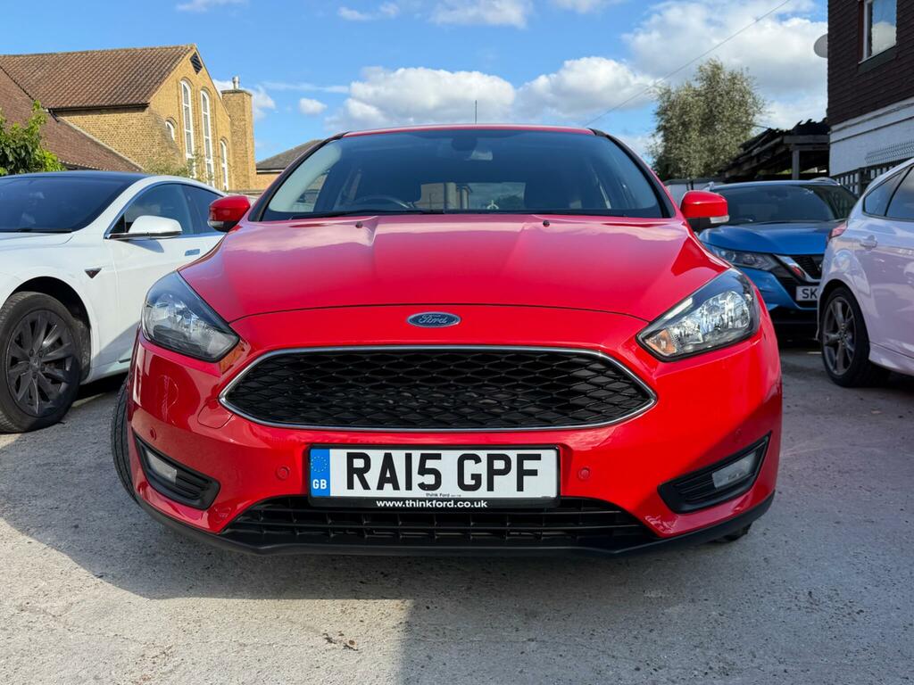Ford Focus 1.0T Ecoboost Zetec Euro 6 Ss RA15GPF Red #4