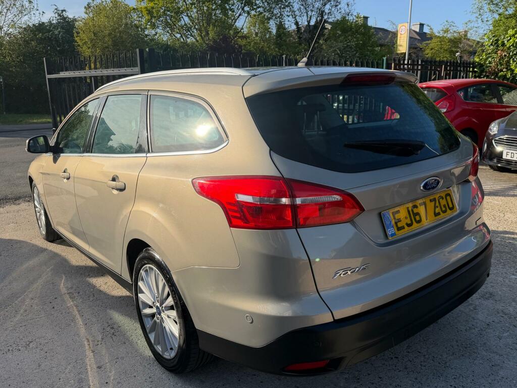 Ford Focus 1.0T Ecoboost Titanium X Euro 6 Ss EJ67ZGO Silver #3