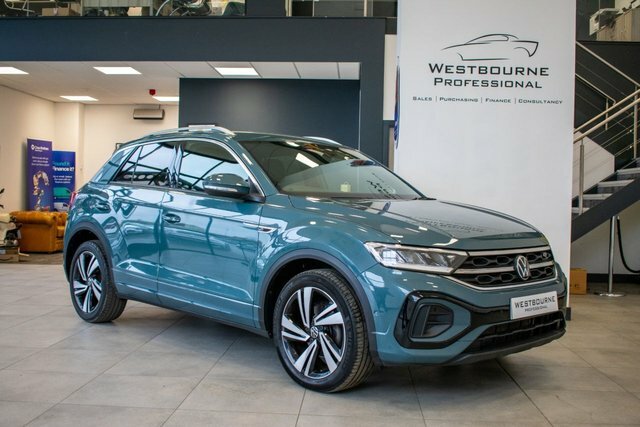 Volkswagen T-Roc 1.5 Tsi R-line Suv Dsg Euro 6 S S 15 Blue