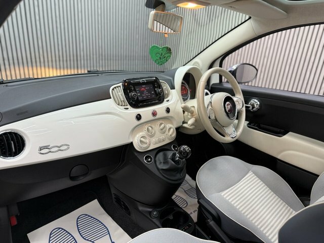 Fiat 500 1.2 Collezione Fall Hatchback Eu PO68VGU White #5