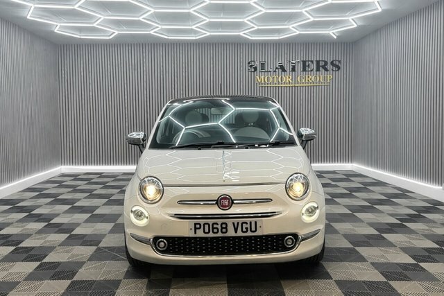 Fiat 500 1.2 Collezione Fall Hatchback Eu PO68VGU White #2
