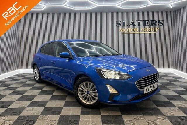 Ford Focus 1.0T Ecoboost Titanium Hatchback Blue