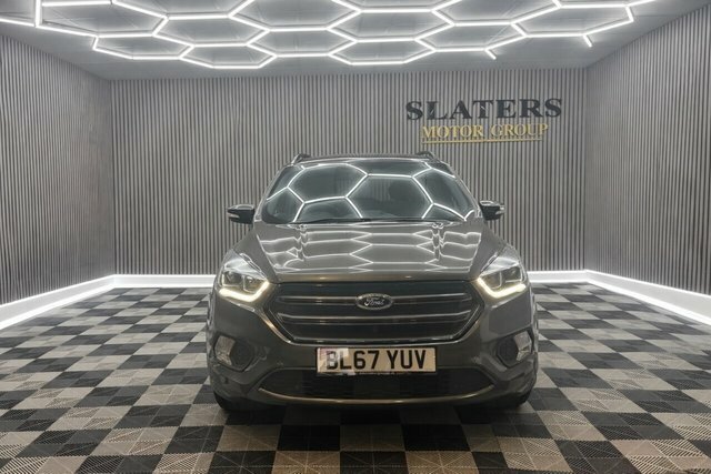 Ford Kuga 2.0 Tdci Ecoblue St-line Suv Awd BL67YUV Grey #2