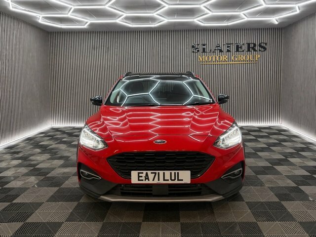 Ford Focus 1.0T Ecoboost Active Edition Estate Man EA71LUL Red #2