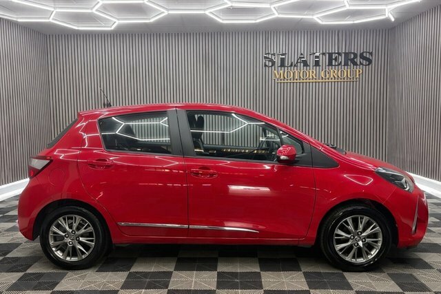 Toyota Yaris 1.0 Vvt-i Icon Tech Hatchback Eu Red #5