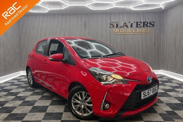 Toyota Yaris 1.0 Vvt-i Icon Tech Hatchback Eu Red
