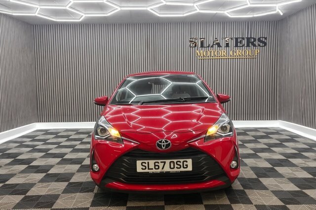 Toyota Yaris 1.0 Vvt-i Icon Tech Hatchback Eu Red #2