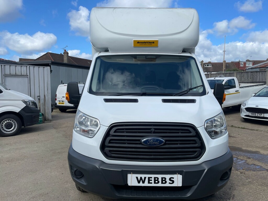 Ford Transit Custom Luton 2.2 Tdci 350 Luton Xxlwb 201616 SG16MZF White #2
