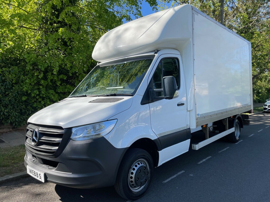 Mercedes-Benz Sprinter Luton 2.1 514 Cdi Twin Wheel Luton 202020 White #3