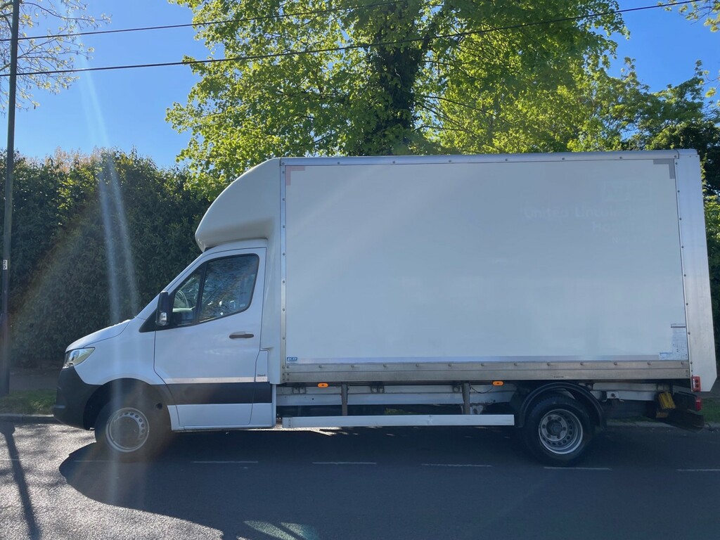 Mercedes-Benz Sprinter Luton 2.1 514 Cdi Twin Wheel Luton 202020 White #6