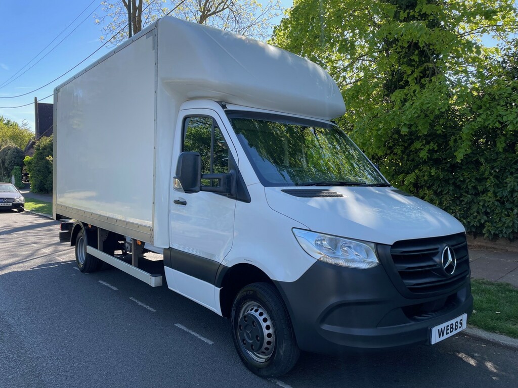 Mercedes-Benz Sprinter Luton 2.1 514 Cdi Twin Wheel Luton 202020 White #4