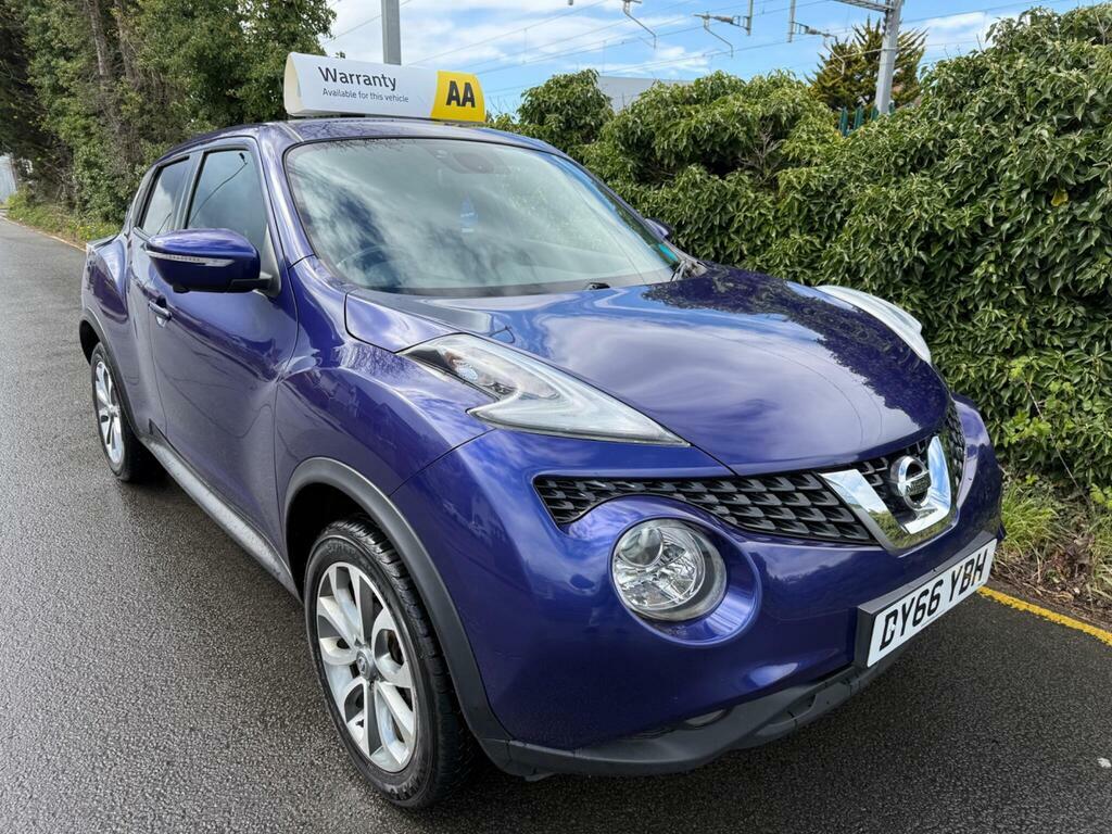 Nissan Juke 1.5 Dci Tekna Euro 6 S S DY66YBH Blue #3