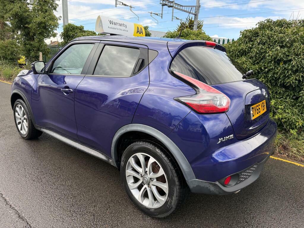 Nissan Juke 1.5 Dci Tekna Euro 6 S S DY66YBH Blue #4