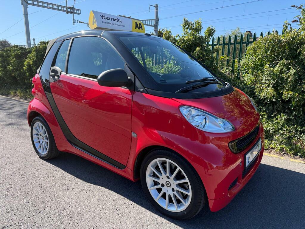 Smart Fortwo Cabrio 1.0 Mhd Passion Cabriolet Softtouch Euro 5 S S Black