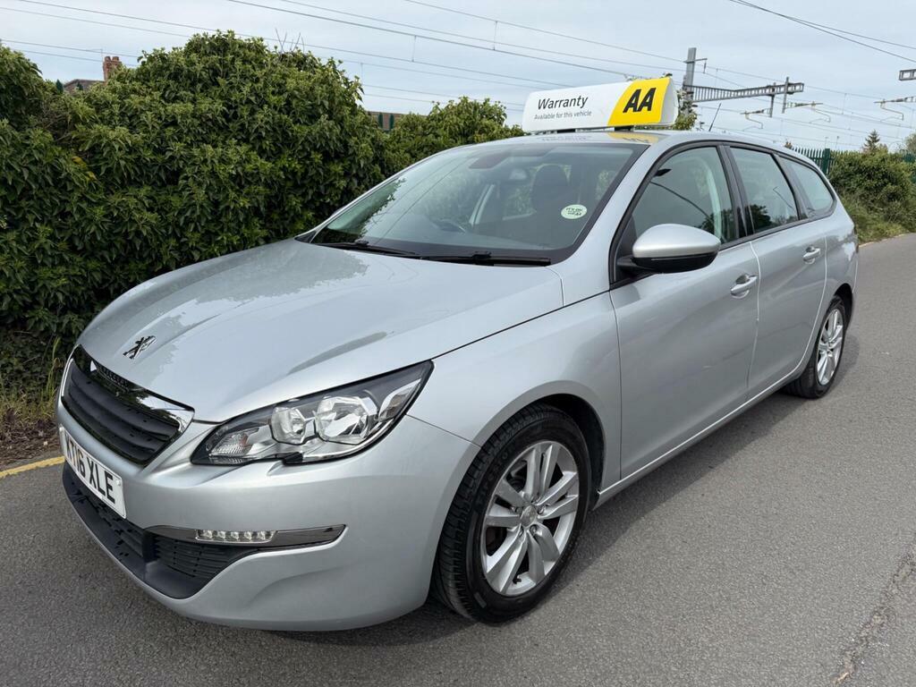 Peugeot 308 SW 1.6 Bluehdi Active Euro 6 S S Silver #5