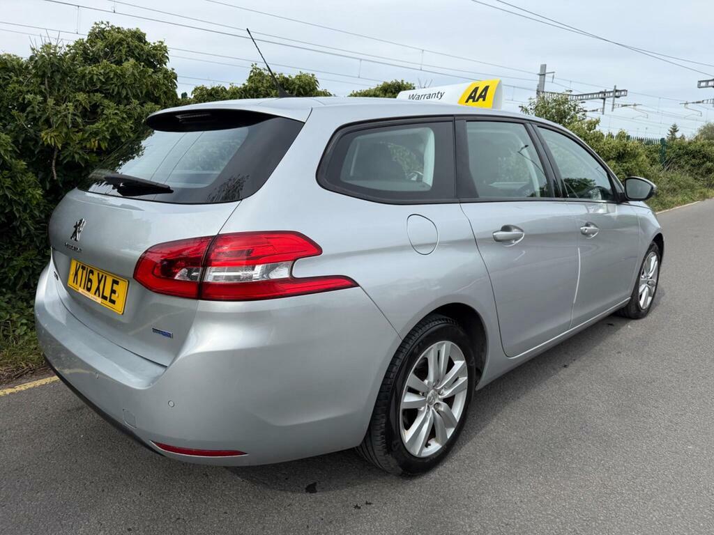 Peugeot 308 SW 1.6 Bluehdi Active Euro 6 S S Silver #4