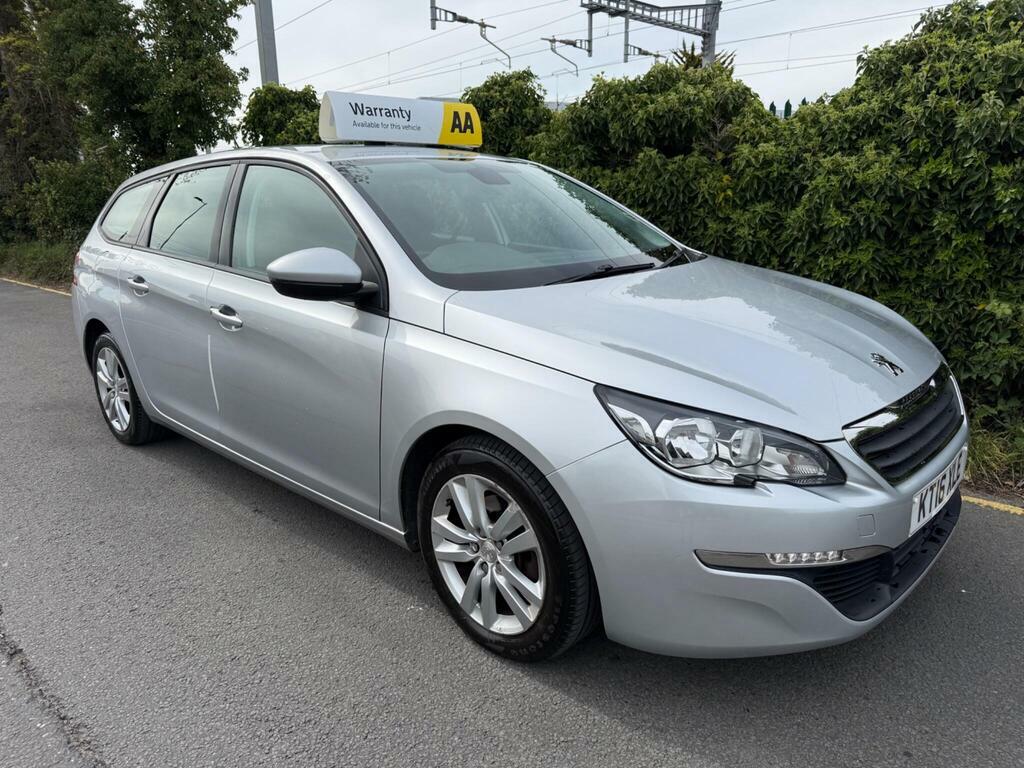 Peugeot 308 SW 1.6 Bluehdi Active Euro 6 S S Silver #2