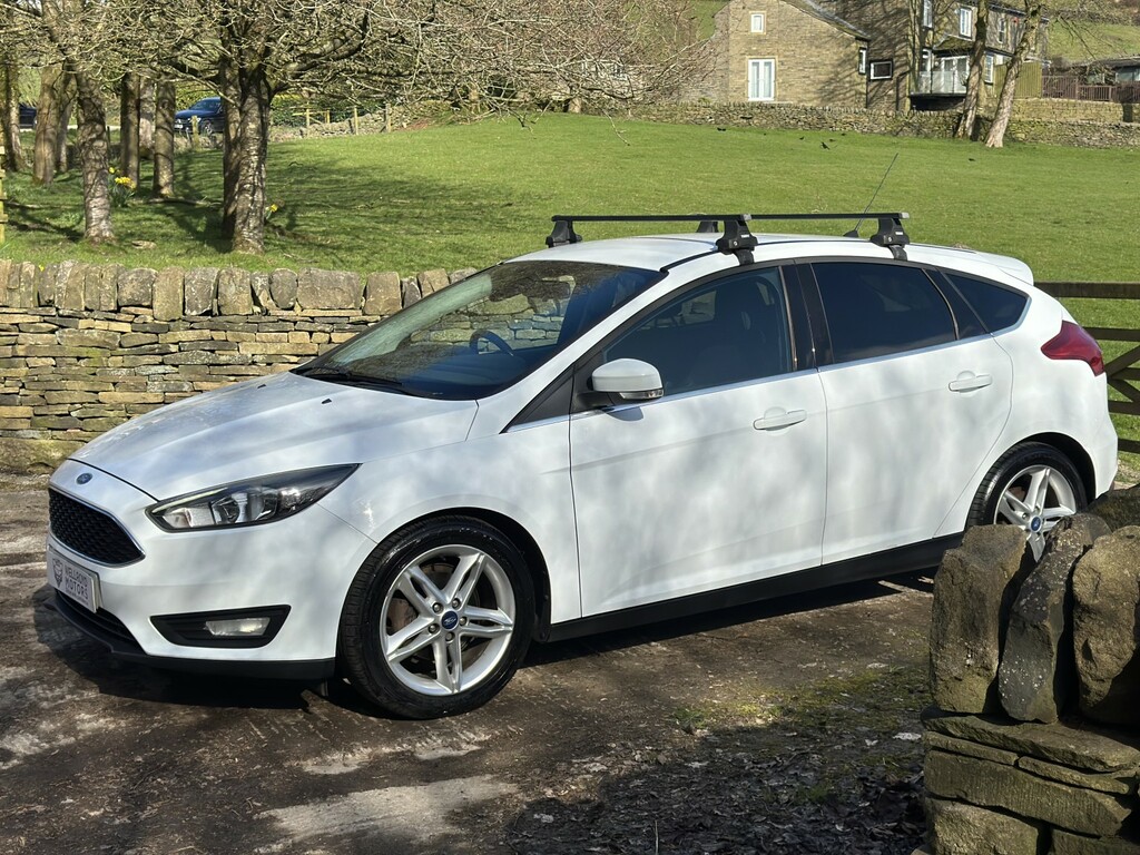 Ford Focus 1.6 Tdci Zetec 2015 White #5