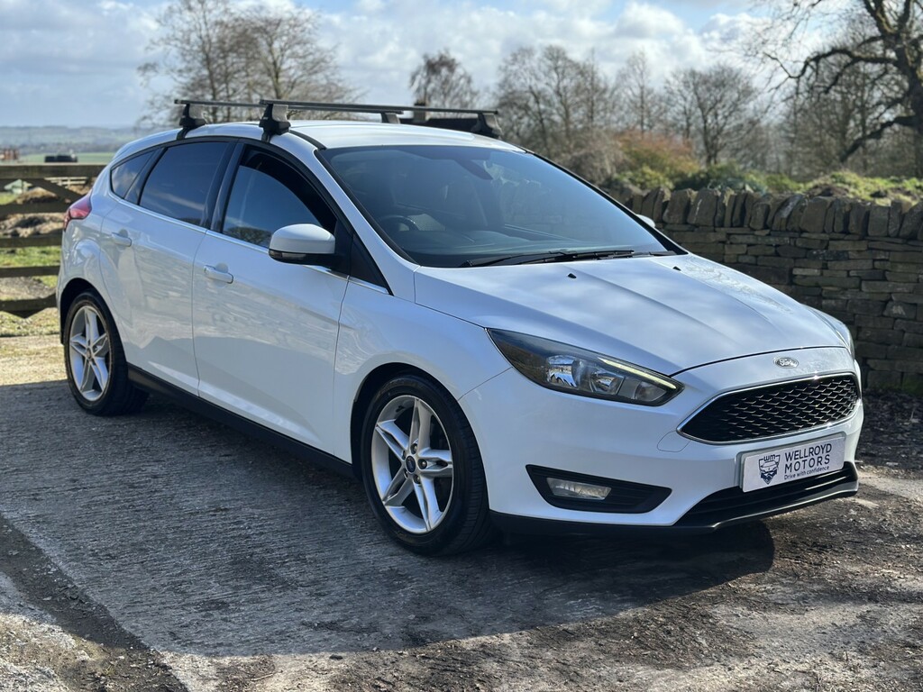 Ford Focus 1.6 Tdci Zetec 2015 White