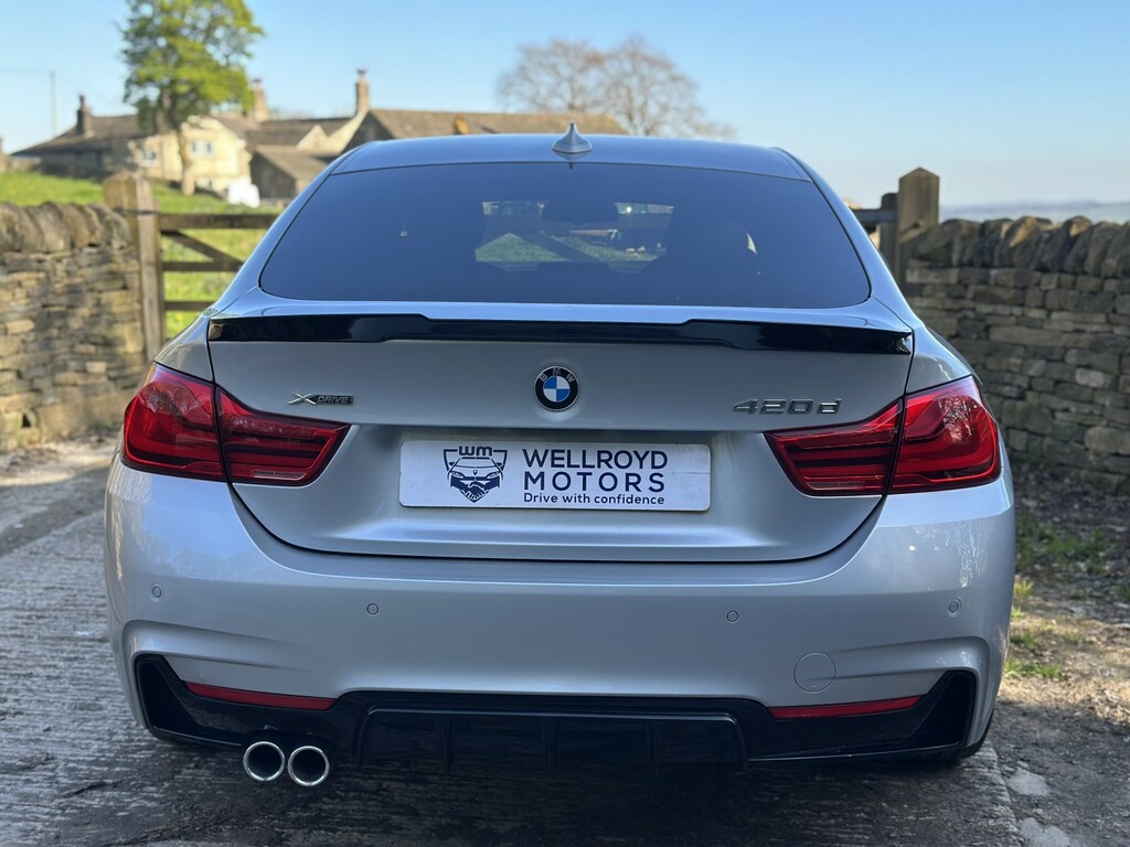 BMW 4 Series Gran Coupe 2.0 420D Xdrive M Sport Gran Coupe 2018 SA18KWT Silver #5