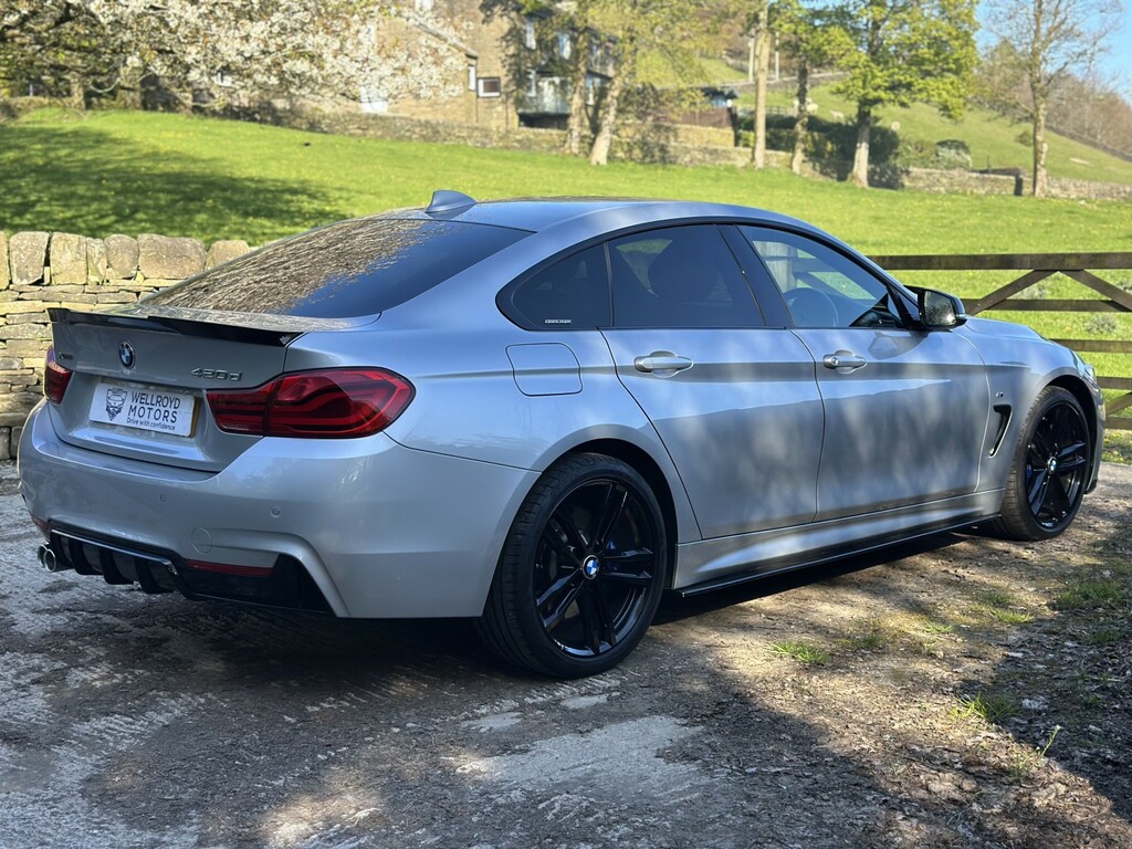 BMW 4 Series Gran Coupe 2.0 420D Xdrive M Sport Gran Coupe 2018 SA18KWT Silver #4