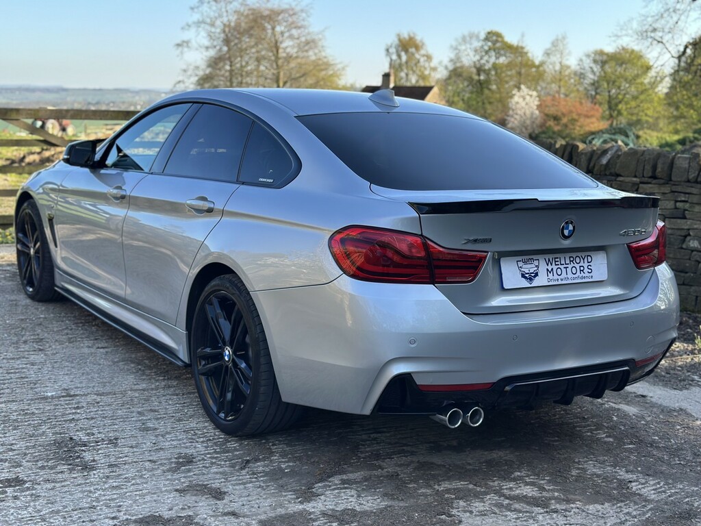 BMW 4 Series Gran Coupe 2.0 420D Xdrive M Sport Gran Coupe 2018 SA18KWT Silver #6