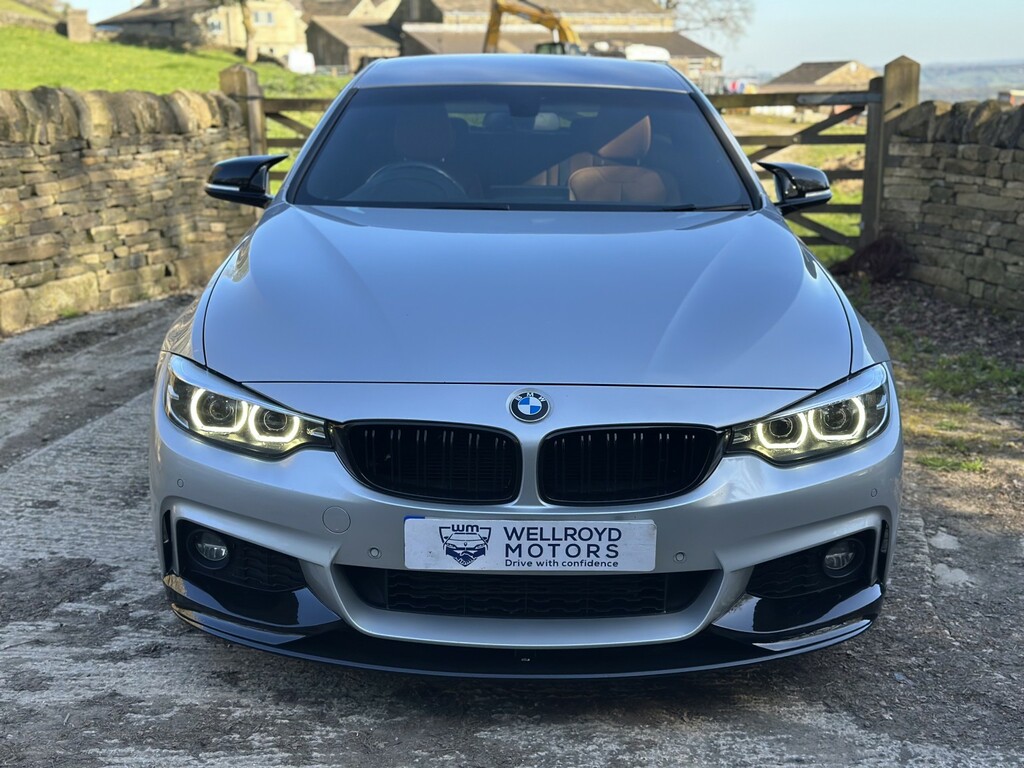 BMW 4 Series Gran Coupe 2.0 420D Xdrive M Sport Gran Coupe 2018 SA18KWT Silver #2