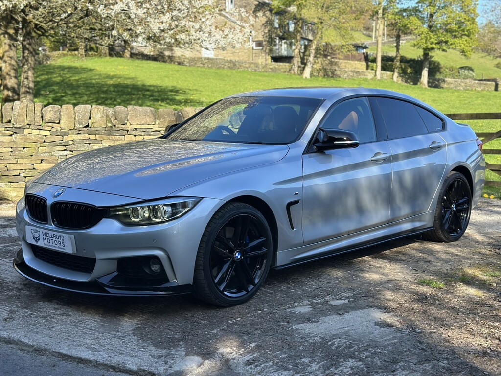 BMW 4 Series Gran Coupe 2.0 420D Xdrive M Sport Gran Coupe 2018 SA18KWT Silver #3