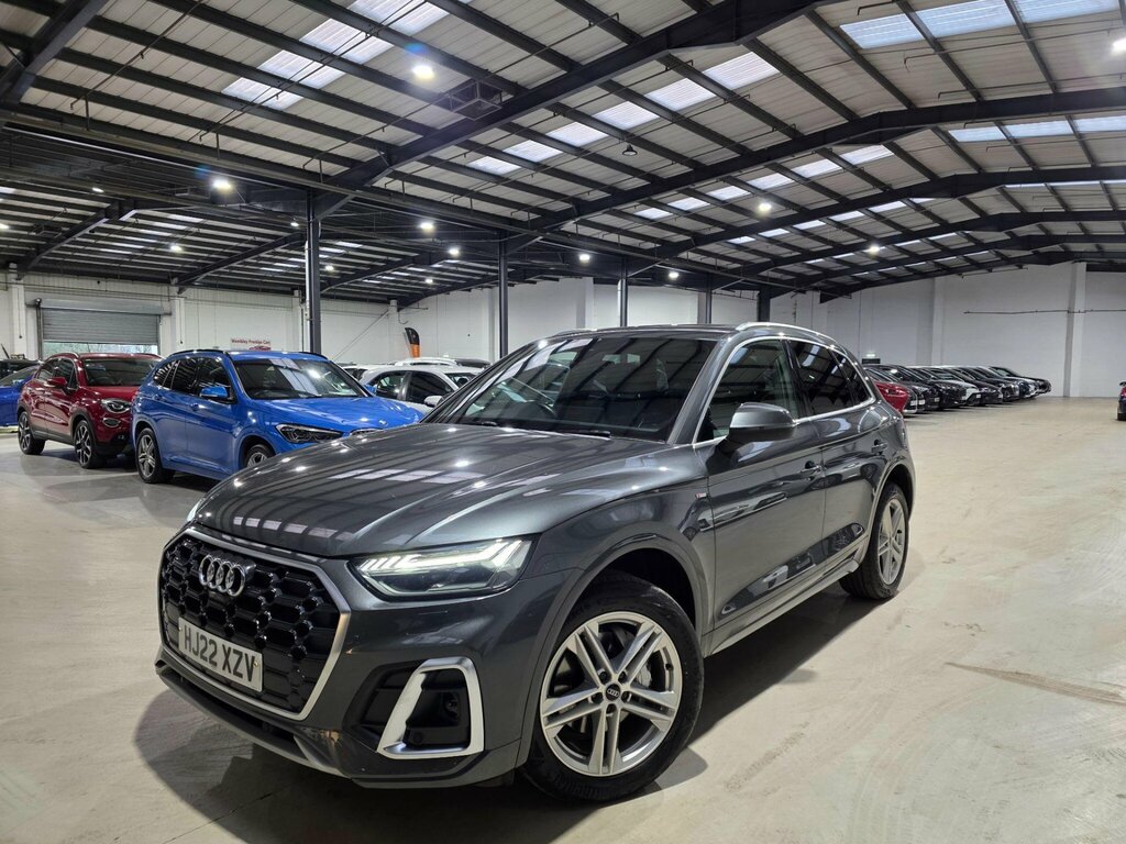 Audi Q5 2.0 Tfsi 45 S Line S Tronic Quattro Euro 6 Ss 5 Grey