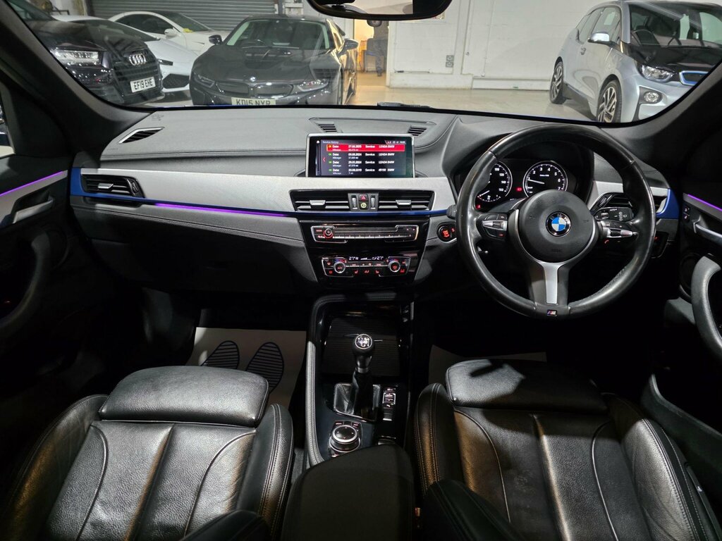 BMW X1 1.5 18I Gpf M Sport Sdrive Euro 6 Ss YY69AZB Blue #3
