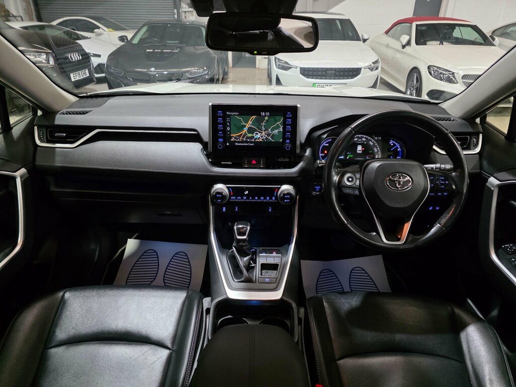 Toyota Rav 4 2.5 Vvt-h Excel Cvt Euro 6 Ss LV20AOZ White #5
