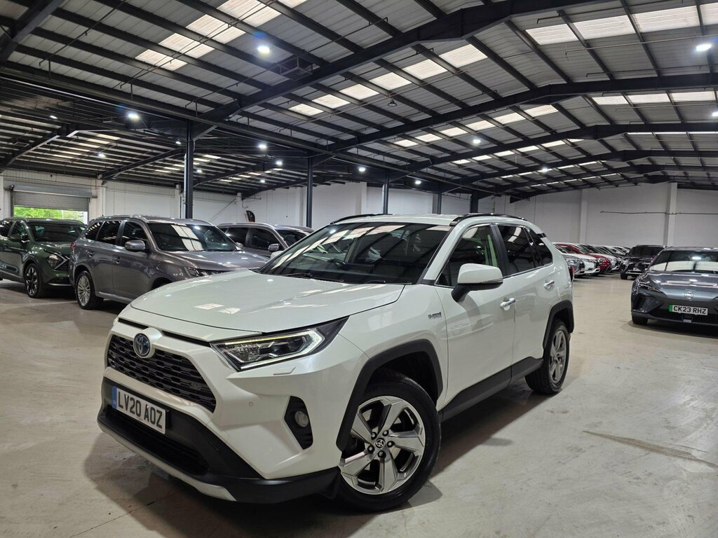 Toyota Rav 4 2.5 Vvt-h Excel Cvt Euro 6 Ss White