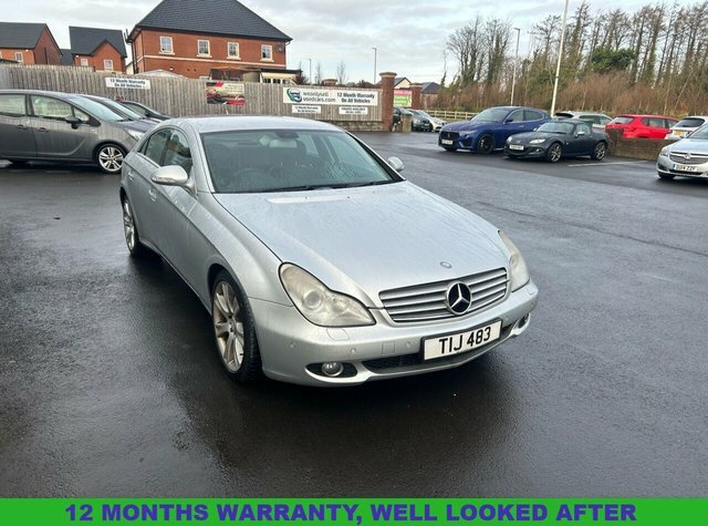 Mercedes-Benz CLS 3.0 Cls320 Cdi Coupe 7G-tronic 200 G K Silver