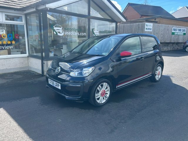 Volkswagen Up 1.0 Up Beats Hatchback Euro 6 ST66URP Black #3