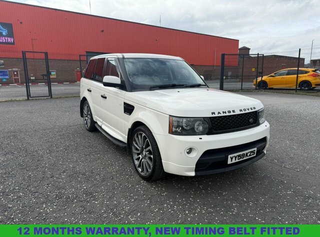 Land Rover Range Rover Sport 3.0 Td V6 Se Suv Commandshift 4Wd Euro White