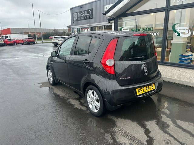 Vauxhall Agila 1.2 Vvt Ecoflex Se Mpv Euro 5 9 KFZ4479 Black #5