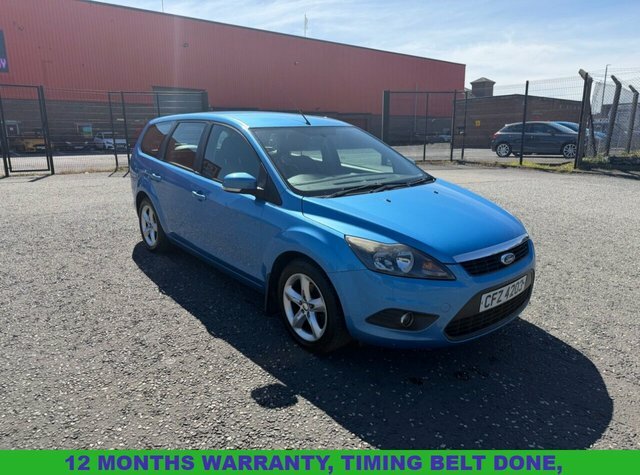 Ford Focus 1.6 Tdci Dpf Zetec Estate 115 G Blue