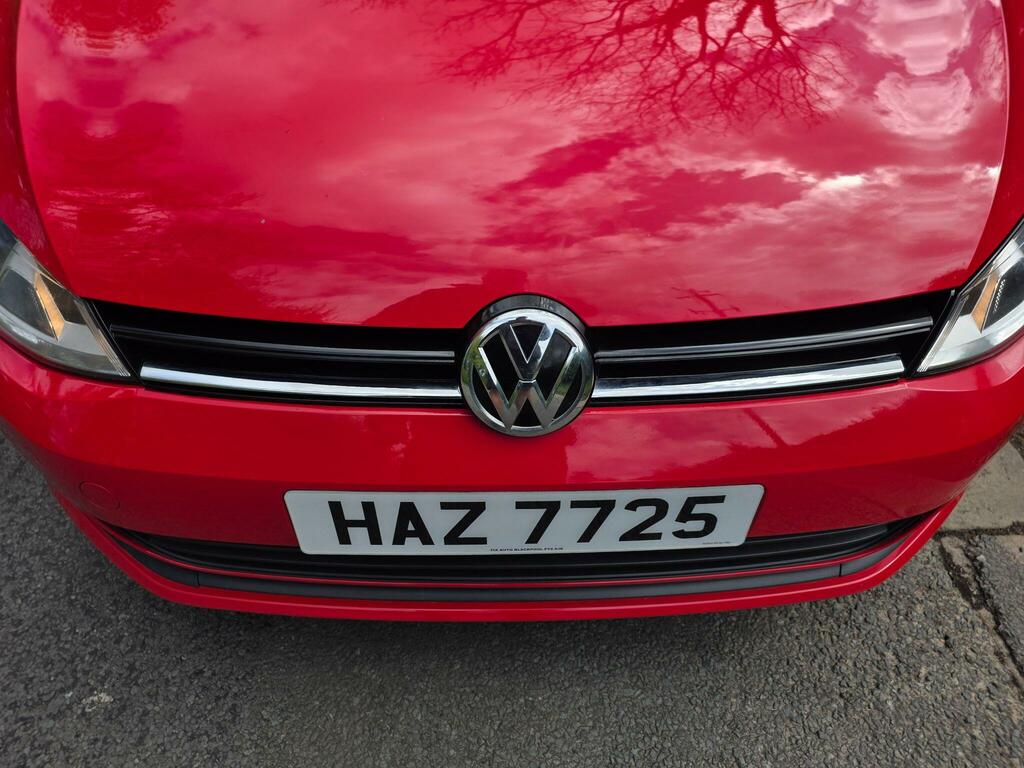 Volkswagen Golf 1.2 Tsi Bluemotion Tech S Euro 5 Ss HAZ7725 Red #5